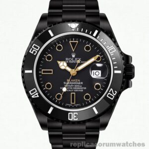 Fake Rolex Submariner Men's 116610 40mm Oyster Bracelet Black-tone